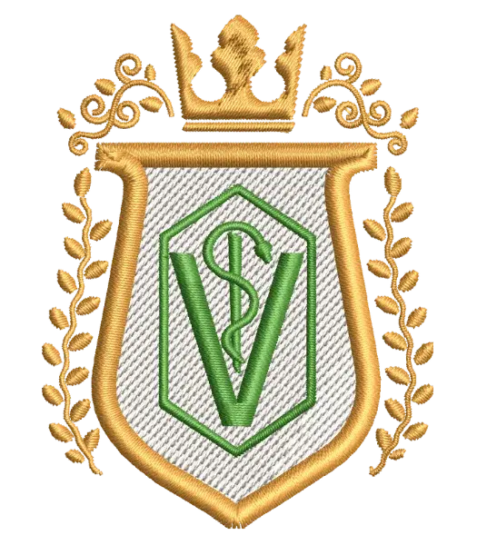 Matriz de Bordado Curso Med Veterinária